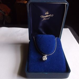 *The Vanderbilt Jewel Cubic Zirconia Pendant (NIB)